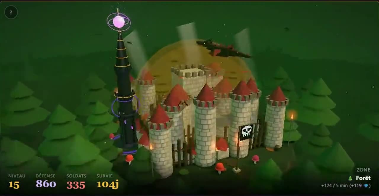 Your castle in 3D